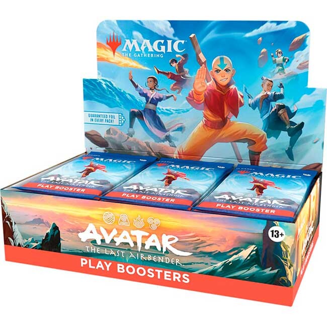 Magic The Gathering The Last Airbender Booster Box of 30 Packs of 14 Cards, English Edition
